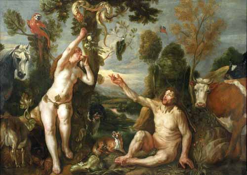 Jacob Jordaens Adam and Eve